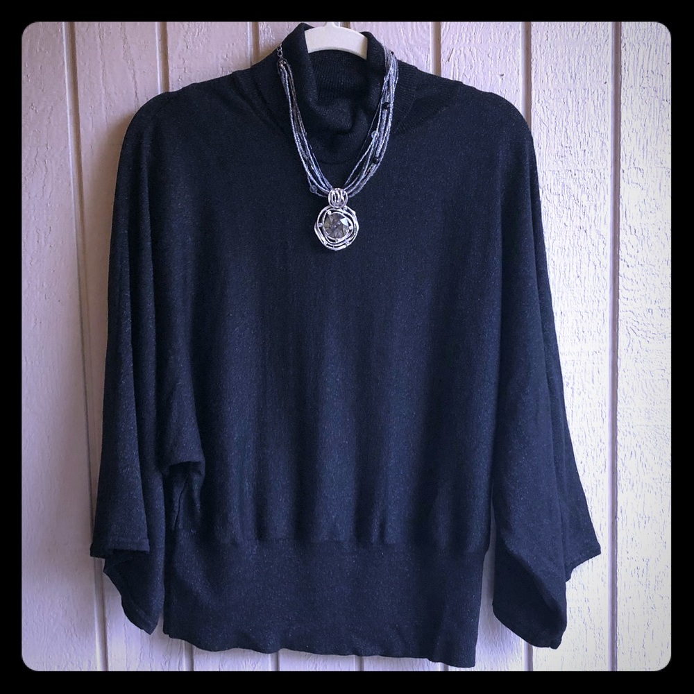 Chico’s Black shirt -Chico’s Size 3